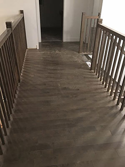 Réalisations Plancher bois franc