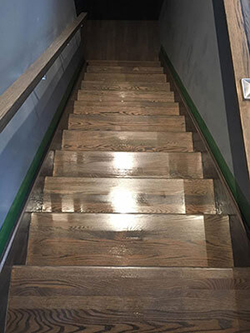 Réalisations Plancher bois franc