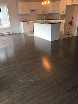 Réalisations Plancher bois franc