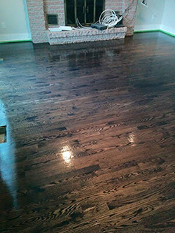 Réalisations Plancher bois franc